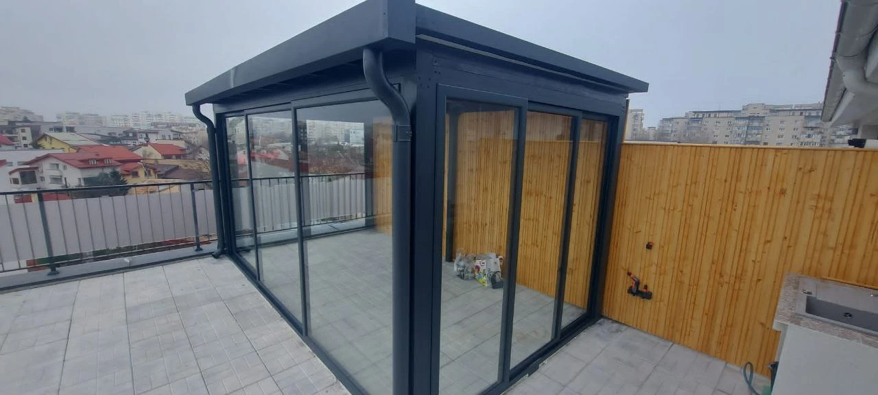 Pergole din aluminiu