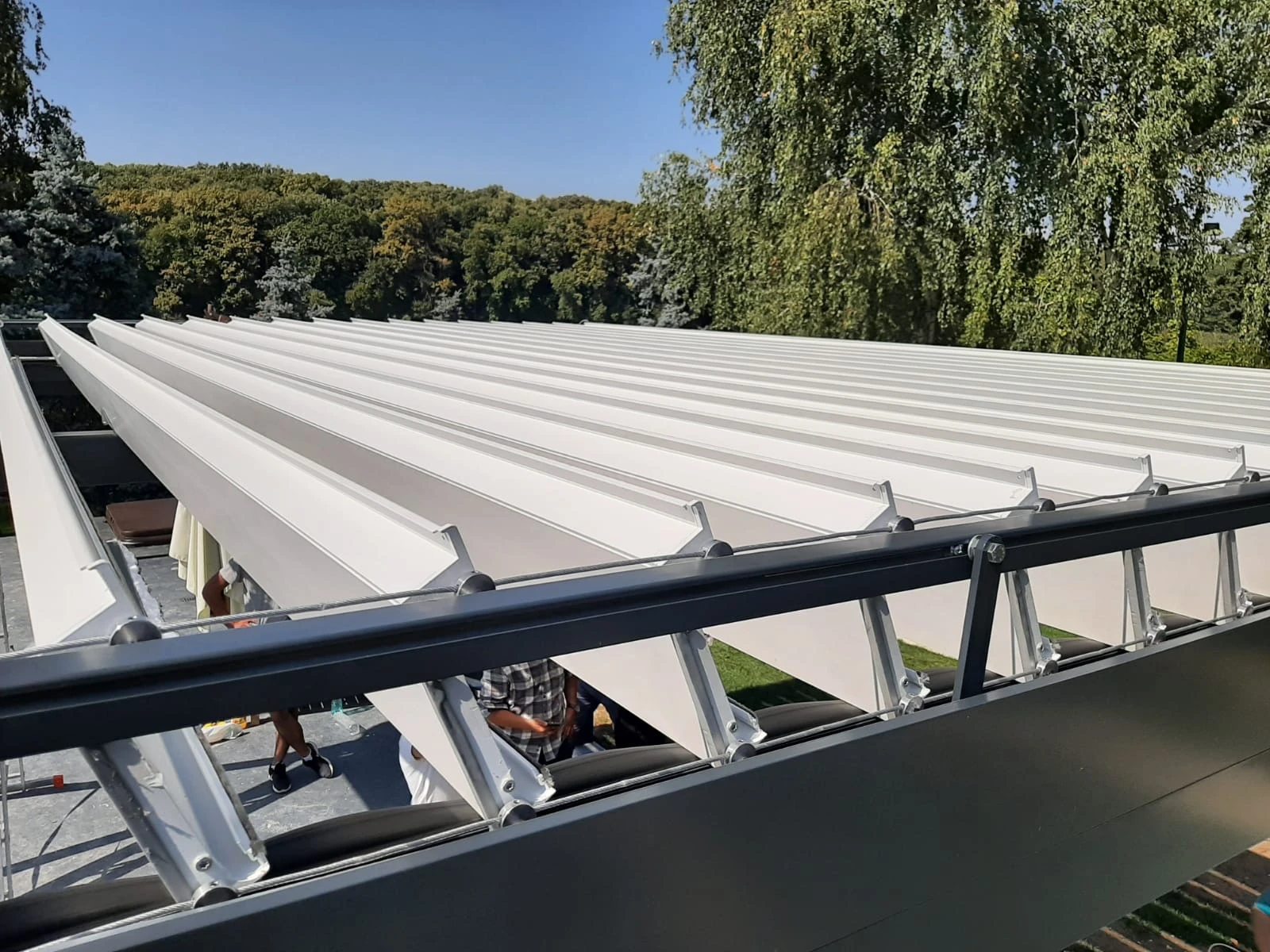 Pergole din aluminiu